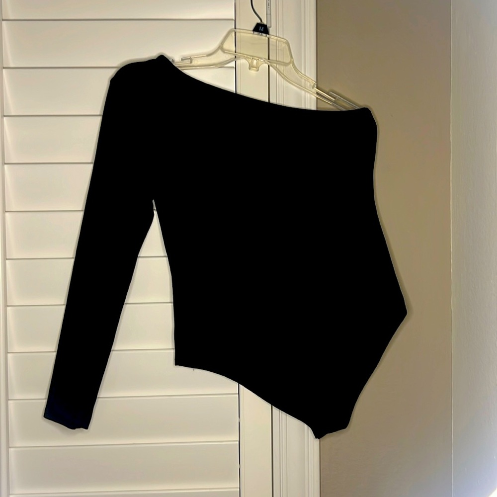 Off The Shoulder Full Coverage Bodysuit